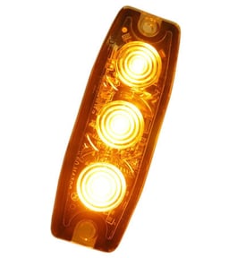 5003313 Clignotant Très Fin Pour Montage en Surface 6,6mm 12-24V 88x30mm Homologué E