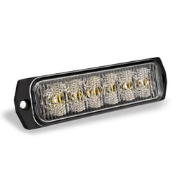 Ledson Warnblitzlicht Orange 6 LEDs ECE R65 EMC R10 SAE J595 IP67 9-33V 113x29x10mm 3m Kabel