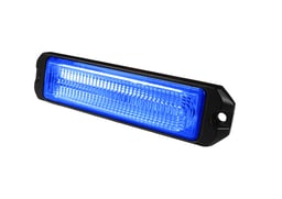 Astro6+ Avertisseur Lumineux Orange Bleu 21 Modèles de Flash 12-24 Volt IP67 119x29x8 mm