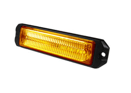 Astro6+ Avertisseur Lumineux Orange Bleu 21 Modèles de Flash 12-24 Volt IP67 119x29x8 mm