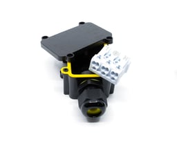 606670 IP68 Wasserdichtes Gehäuse mit Schraubdeckel für 4-8 mm Kabel geeignet für 0,5-2,5 mm² Drähte max 24A 450VAC