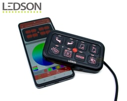 Ledson Commander Gen2 Relais-Steuerpanel, 8 Ausgänge, Bluetooth-/App-Steuerung/RGB
