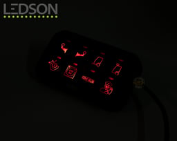 Ledson Commander Gen2 Relais-Steuerpanel, 8 Ausgänge, Bluetooth-/App-Steuerung/RGB