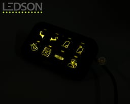 Ledson Commander Gen2 Relais-Steuerpanel, 8 Ausgänge, Bluetooth-/App-Steuerung/RGB