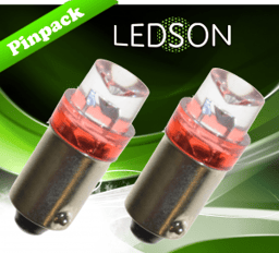 Ledson T4W BA9s ROSSO