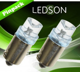 Lampade a LED 24V per Camion T4W BA9s Bianco Blu
