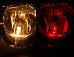 Lampes LED Camions 24V W5W W21X95d 3W Rouge