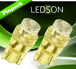 Lampade a LED Camion 24V W5W W2,1X9,5d Giallo/Arancione