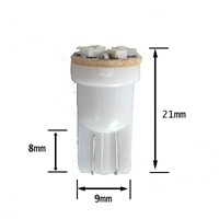Lampes LED Camions 24V Résistantes à la Chaleur LED Blanche 6 SMD 1210 6-7W