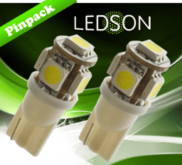 LED-Lampen LKW 24V W5W W21X95d 5050 SMD Xenon-Look