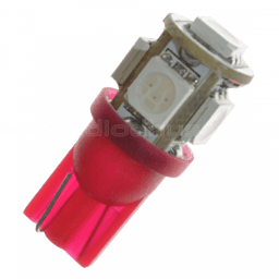 Lampade a LED Camion 24V W5W W21X95D 5050 SMD Rosso