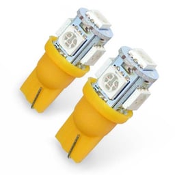 Lampade a LED Camion 24V W5W W21X95D 5050 SMD Giallo Arancione