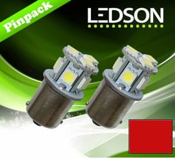 Ampoules LED 24V Pour Camions R5W BA15s 8 Pièces 5050SMD 5W 320 Degrés