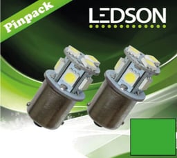 Żarówki LED 24V Do Ciężarówek R5W BA15s 8 Sztuk 5050SMD 5W 320 Stopni