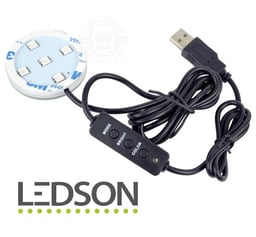 Ledson Poppy Led Profumatore d'Aria Illuminazione RGB 12-24V USB 1.5m