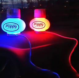 Ledson Poppy LED Bleu 10-40V USB 2m Câble Lumineux Dynamique Garantie 12 Mois