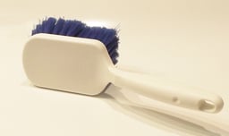 Brosse de lavage en polyester AWB1007 extra douce pour jantes en aluminium