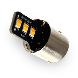 Lampe Bicolore BA15s 6 LED 24V 0,75W Commutateur de Polarité Nécessaire