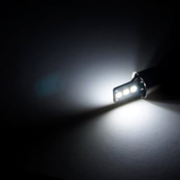 Lampada DUAL COLOR BA15s 6 LED 24V