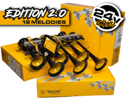 Basuri Airhorn 2.0 Baby Shark 2.0 24V 19 Mélodies