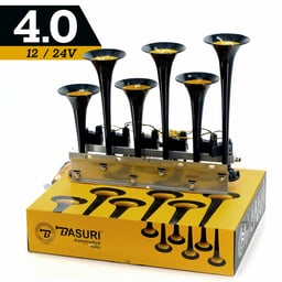 BASURI® Clacson Musicale 4.0 12/24V 22 Melodie