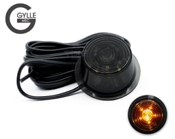Gylle Lampa Obrysowa Boczna 6 LED Pomarańczowa Przyciemnione Szkło 10‑30V
