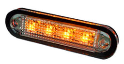 C2-98-DV-OR Diode 12-24V E-mark E4 90x25x15mm Longueur de câble 0,4m
