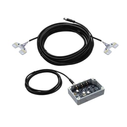 Projecteur de calandre Scania NG 2023+ Feu de position Blanc chaud Clignotant orange