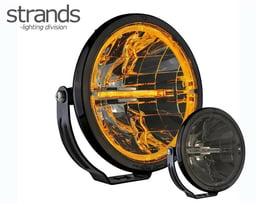 Ambassadeur Strands Smoke-Look 10-24V Noir et Bord Chromé avec Soupapes de Respiration Nitto Denko