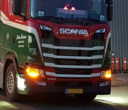 Kit di conversione Scania NGS fari alogeni bianco freddo a luce DRL arancione 2016+