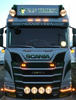 Kit de conversion pour feux de jour Jaune Scania NGS LED 2016