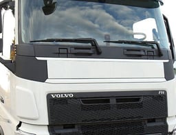 Panneau de Plaque Avant Volvo FH 4 Plastique ABS Résistant aux UV Blanc Hiver 1103