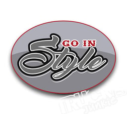 GO IN STYLE Adesivi per camion 14x10cm