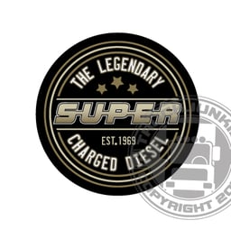 Diesel Super Chargé Ø 10 Cm Garantie 5 Ans Solidité des Couleurs