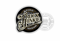 Autocollant Tj Truckshop Hollande 10cm