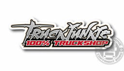 Autocollant Truckshop Laminé 5x15cm