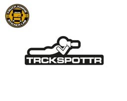 Autocollant Trckspottr 14x5cm