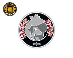 Autocollant Livestock Express 11cm