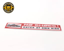 Sticker 12x Ø 3 cm High-Quality Print Film Luxury 3D Finish Self-Adhesive