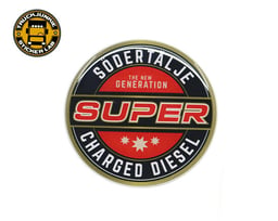 5 Year Super 2.0 Ø 7 cm Finition 3D de Luxe Autocollant