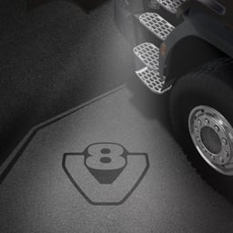 Éclairage de bienvenue Scania NextGen