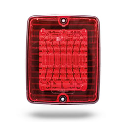 Feux arrière de camion 24V 130x110x45mm avec câble de 2,5 mètres