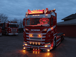 Feu de position de phare Scania blanc chaud à partir de 2016 30 LED