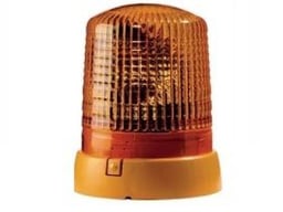Hella Luce Girevole Alogena Arancione 24V 70W H1 192 RPM ECE R65 Ø155mm