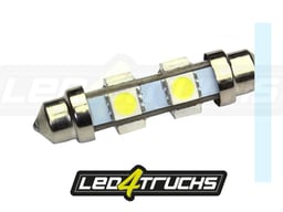 Diode 6 x SMD Festoon 42mm 24-28V 1 Watt