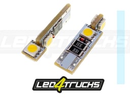 Extra Puissant 4 x 3-Puce SMD Diodes W3W/W5W Base 31 mm 9 mm 24-33 V 1,2 Watt