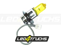 Lampada alogena Led4Trucks H3 Gialla 24V 70W
