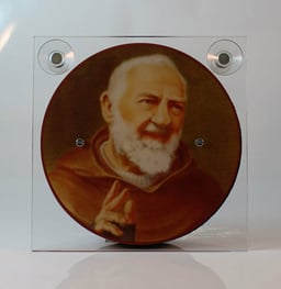 Padre Pio boîte lumineuse Deluxe Complète