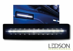 Feux de position de pare-soleil LED Ledson à double couleur commutables pour modèles Scania R/P/G/T