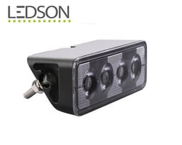 Lampada da lavoro Luce retromarcia 70° Diffusione della luce 2200 Lumen 9-36V IP68/69K 130x42x56mm